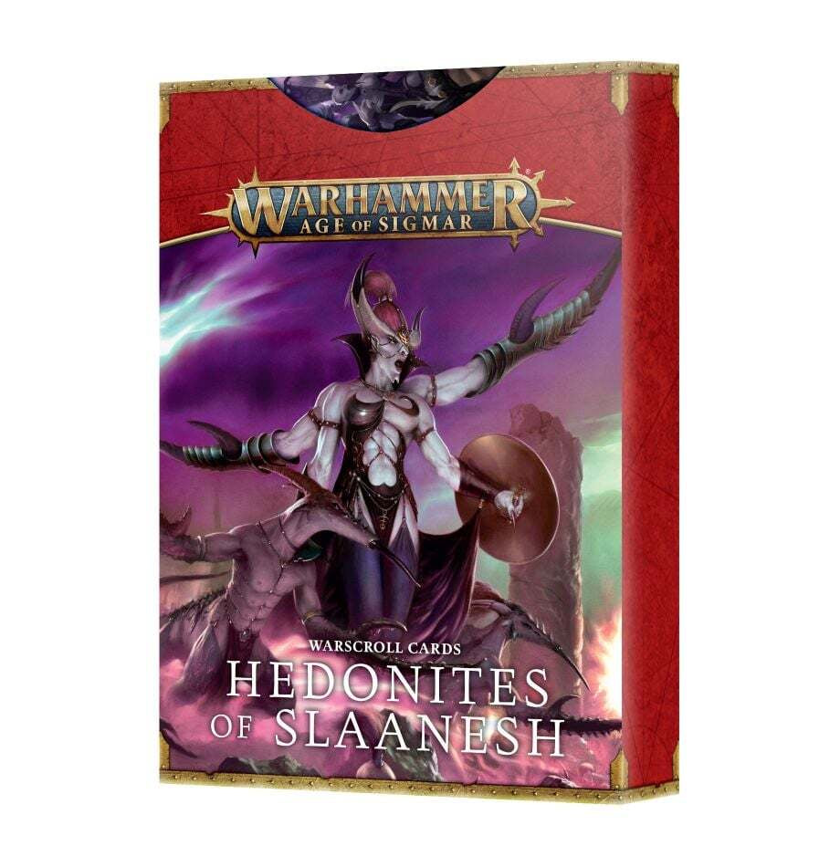 83-71 Warscrool Cards: Hedonites of Slaanesh (2023)