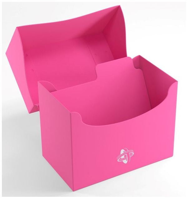 Gamegenic Side Holder Holds 80 Sleeves Deck Box Pink