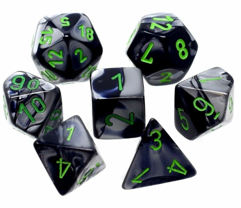 CHX 26445 Gemini Black-Grey/Green 7-Die Set