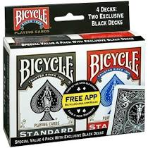 Bicycle Games - 4 Pack