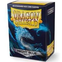 Sleeves - Dragon Shield - Box 100 - Night Blue MATTE