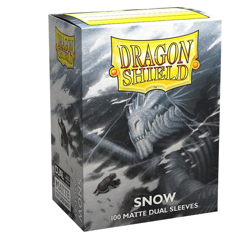 Dragon Shield - Box 100 - Dual Matte Snow White