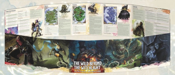 D&D The Wild Beyond the Witchlight DM Screen